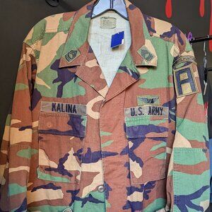 US Army Camo BDU Jacket
